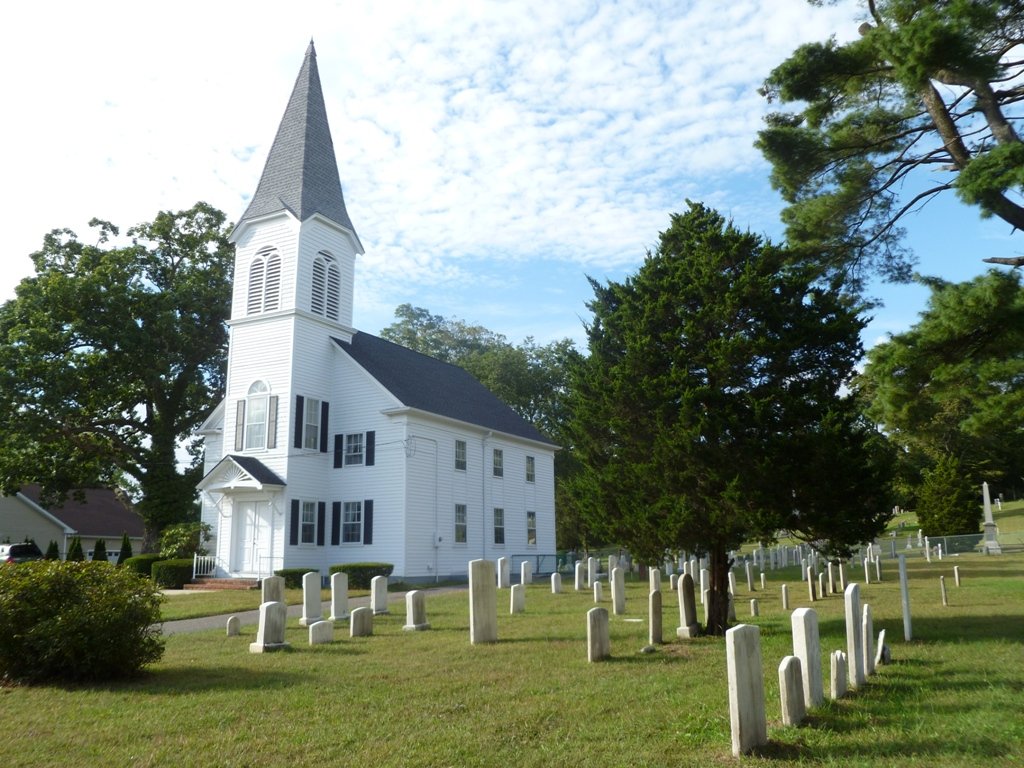 Hauppauge, NY - File:Hauppauge United Methodist Church (1806) and Cemetery, Hauppauge, NY,  Nati